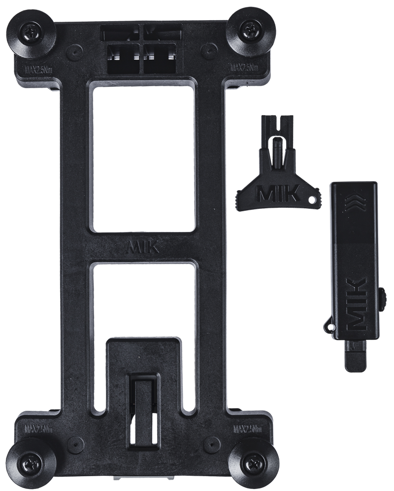Basil mik adapter plate tas adapterplaat zwart 70171 70173