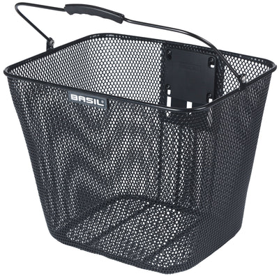 Basil Bicycle Basket Bilbao KF per 22 x 26 x 28 cm nero