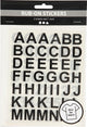 Creative Company Rub-on Adesile Lettere e figure nere, 2 cadute