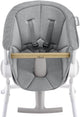 Béaba reductor de asiento up down - cojín confort para trona - ergonómico suave - lavable - a partir de 6 meses - gris