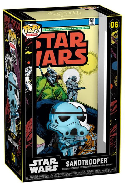 Funko Star Wars Sandtrooper (1977) (copertina del fumetto) figura in vinile 06 pop! multicolore