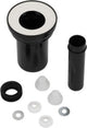 Attacco WC sospeso Plieger Sanit - set attacco completo - 18 cm - nero