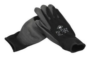 Cycplus Work Gloves Pu-Flex M (8) Negro