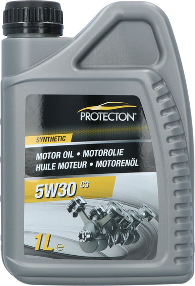 Protecton motor oil 5w-30 c3 - synthetic - for petrol, LPG and diesel engines - mid-saps fuel saving - specially developed for pump injector diesel engines - reduced formation of combustion residues - 1 liter