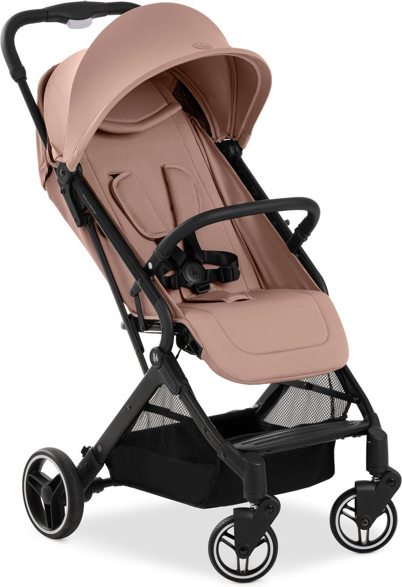 Hauck travel n care plus passeggino - pratico e compatto - nocciola