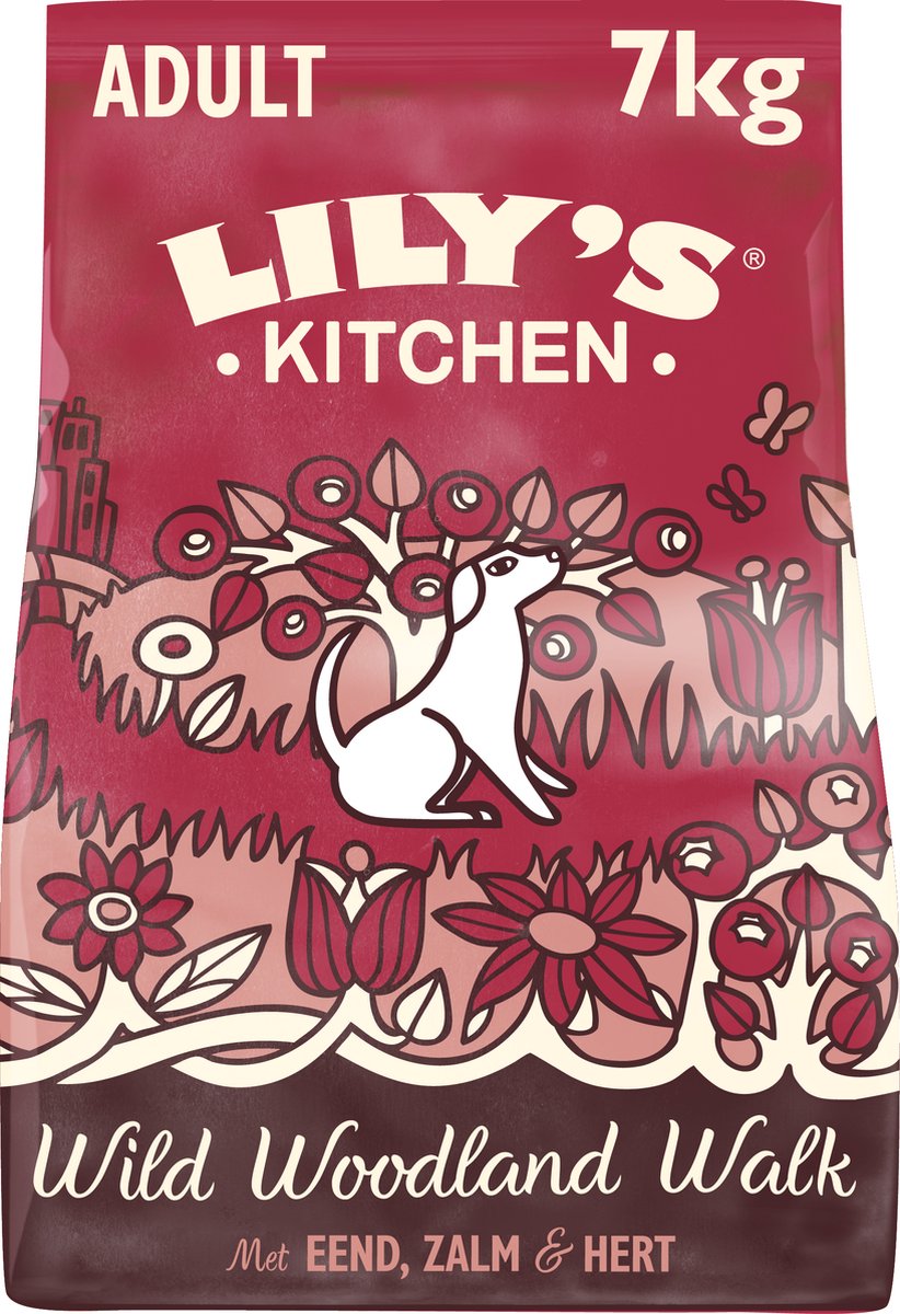 Cane da cucina di Lily Cane per adulti di salmone di salmone