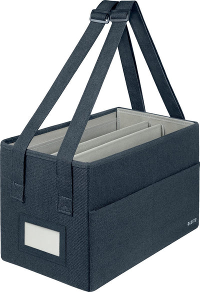 Borsa compatta per hot desking in tessuto Leitz - grigio velluto