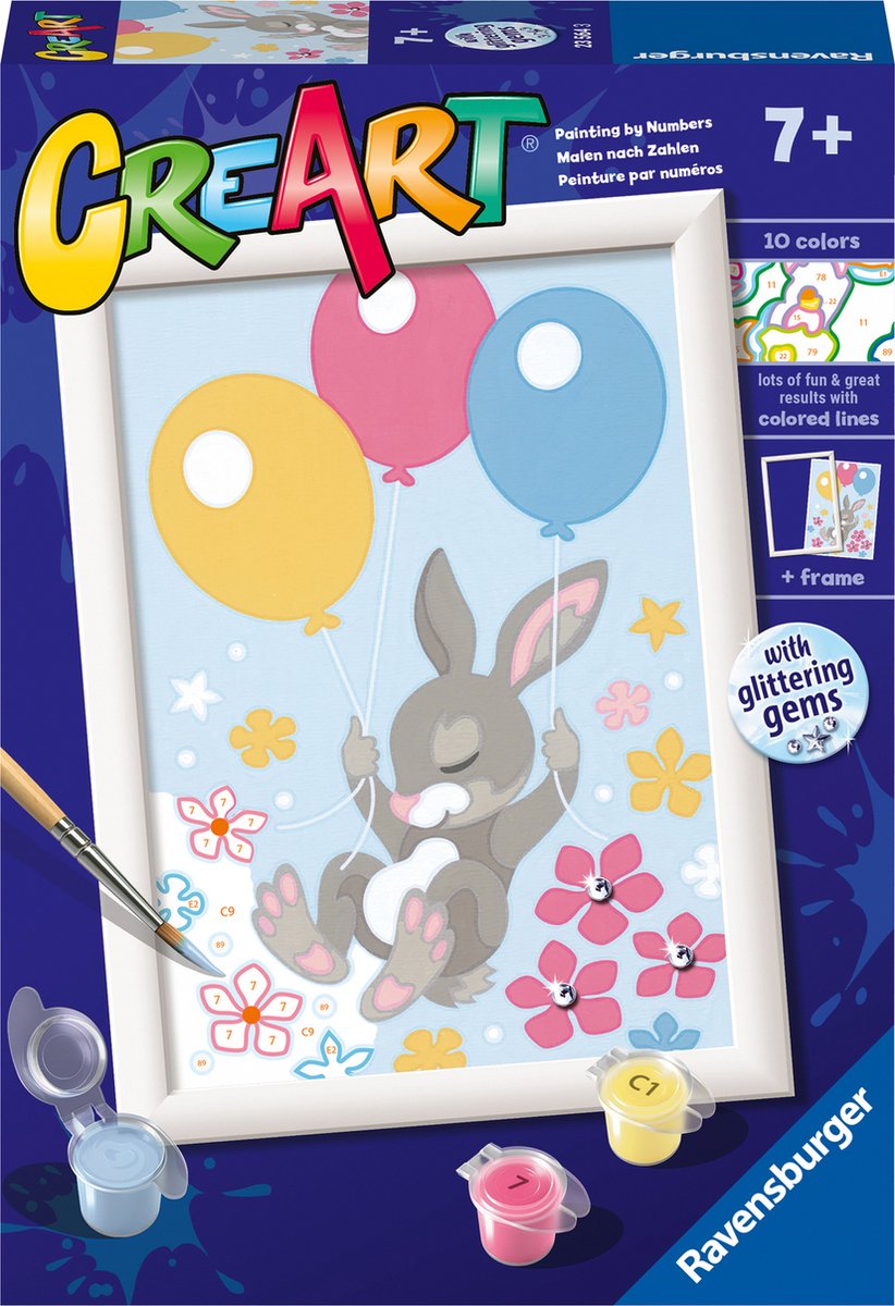 Ravensburger Creart Painting on Song Flying Bunny