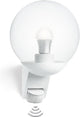 Lámpara de exterior Steinel con sensor de movimiento l 585 s - casquillo E27 - máx. 60w - blanco