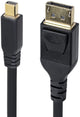 Startech 3m cable mini displayport a displayport 1.4, 8k 60hz 4k 120hz hbr3 hdr, cable uhd mdp a dp 1.4, cable uhd