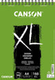 Papel dibujo canson xl dibujo 50 hojas 160gr a4 blanco | 5 piezas