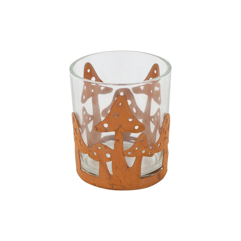 Lámpara de té Countryfield seta óxido ø7xh8cm