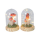 Campana Countryfield seta LED ø9,5xh13,5cm