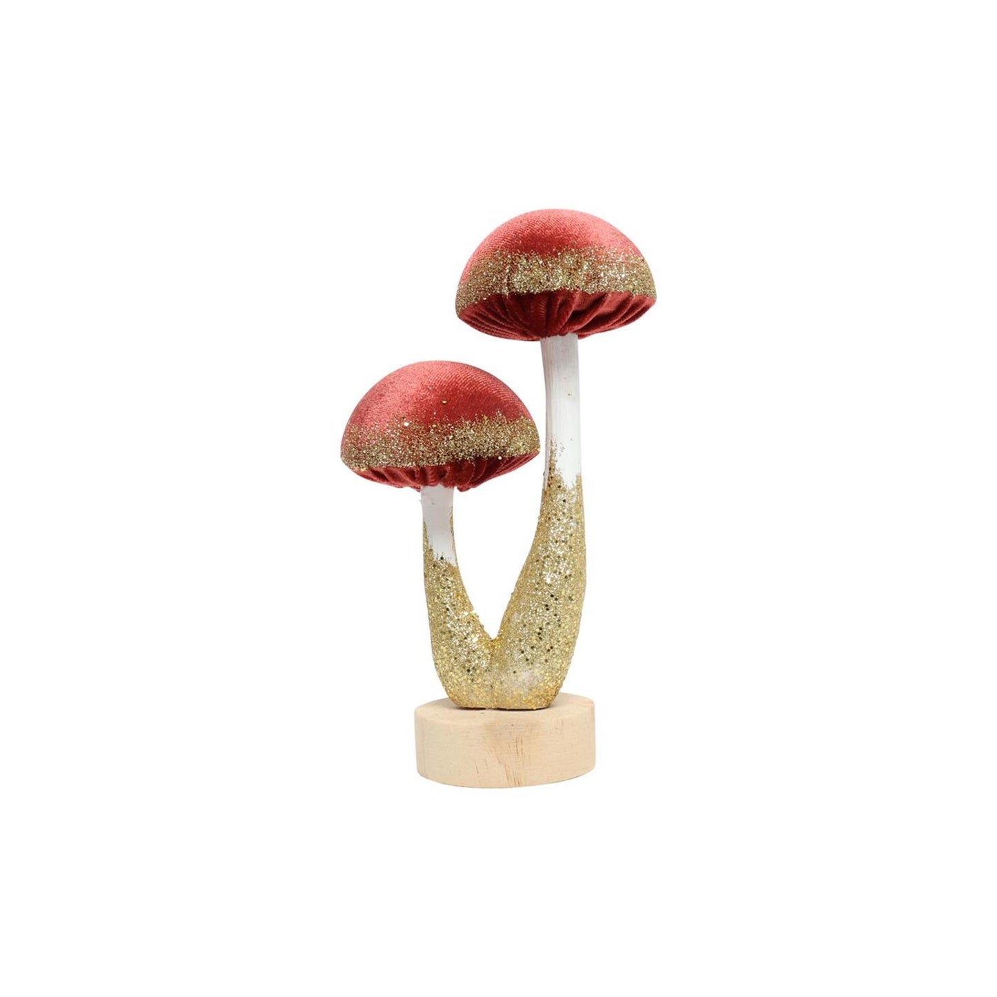 Funghi ornamentali Countryfield rosa 10x6x18 cm