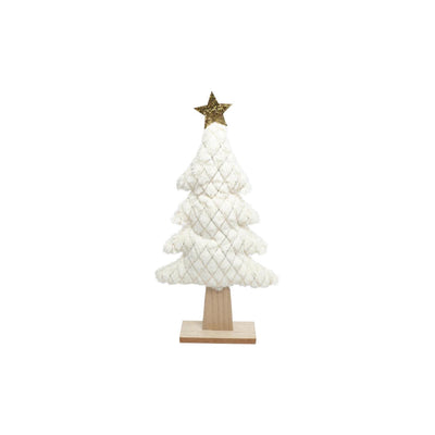 Countryfield adorno árbol de Navidad fargo l blanco 24x5x45cm