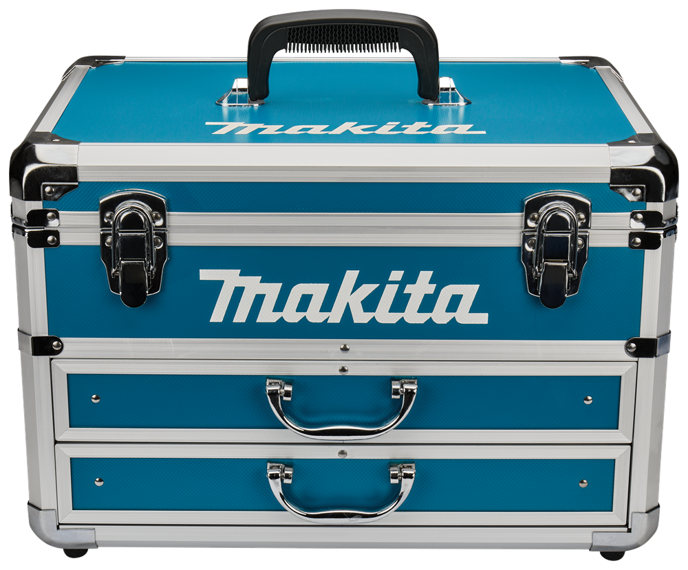 Valigetta accessori Makita in alluminio blu - 823340-7 823340-7
