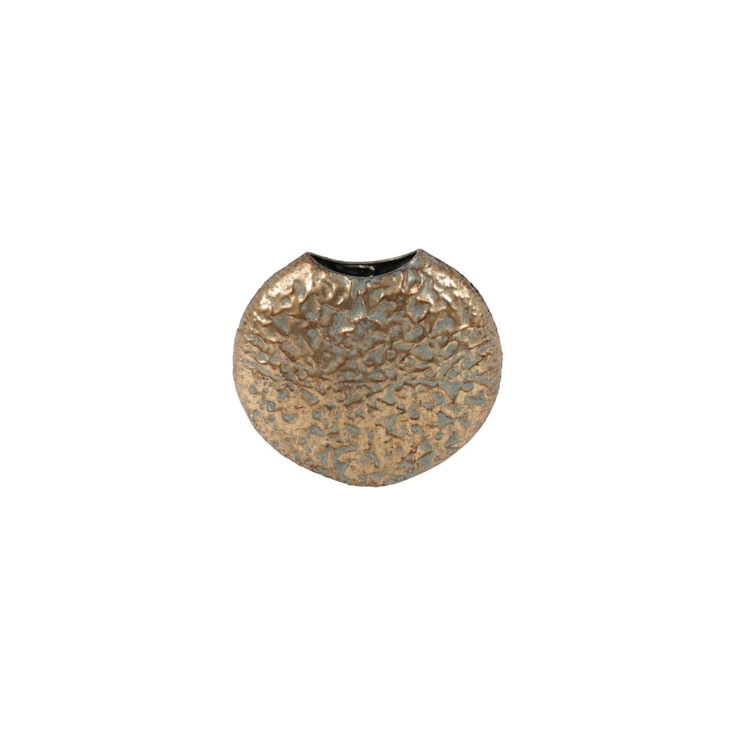 Paese campo vaso oro metallo h29,5cm