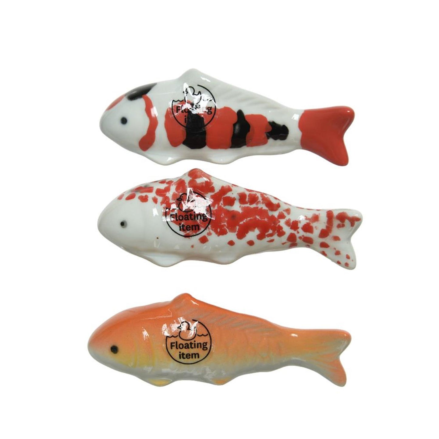 Decoris statua pesce galleggiante 11 cm 3 assortiti