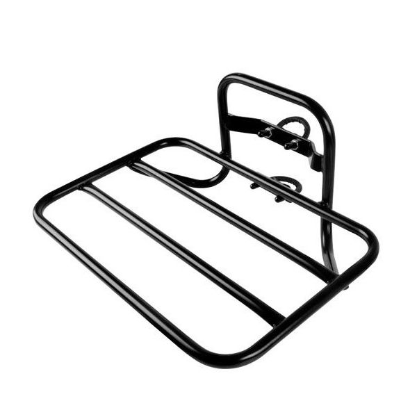 Carrier anteriore con supporto per la testa dello sterzo 45 x 30 cm nero