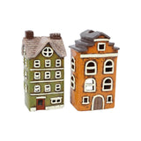 Countryfield theelicht huis dann 13,2x10x22,5cm - afbeelding 1