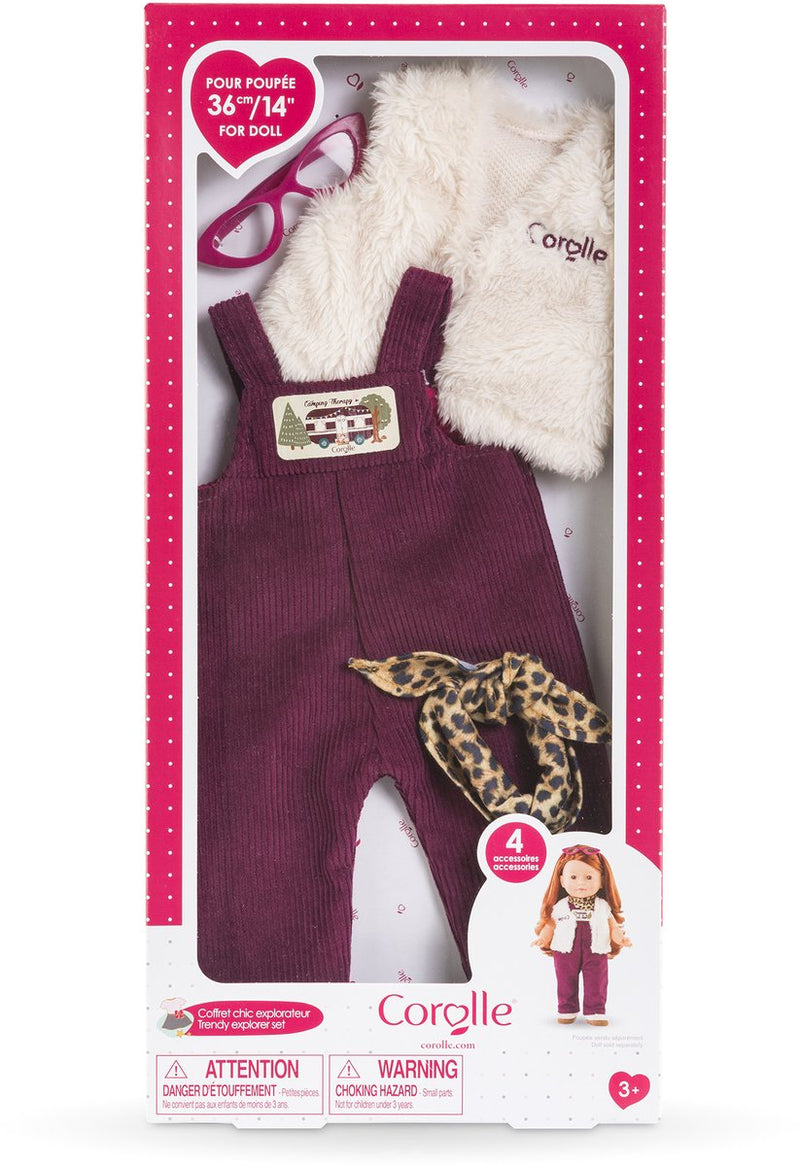 Conjunto exploradora Corolle ma chic - 36cm