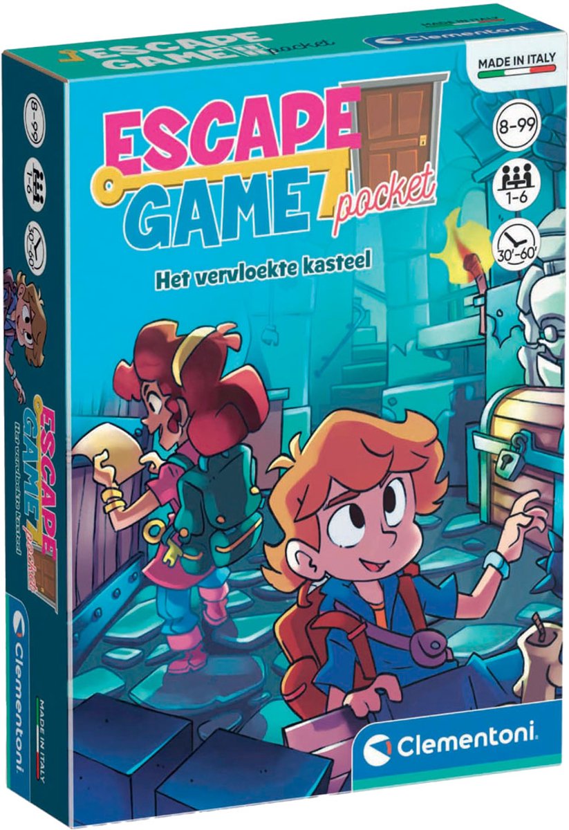 Clementoni Pocket Escape Game - The Cursed Castle