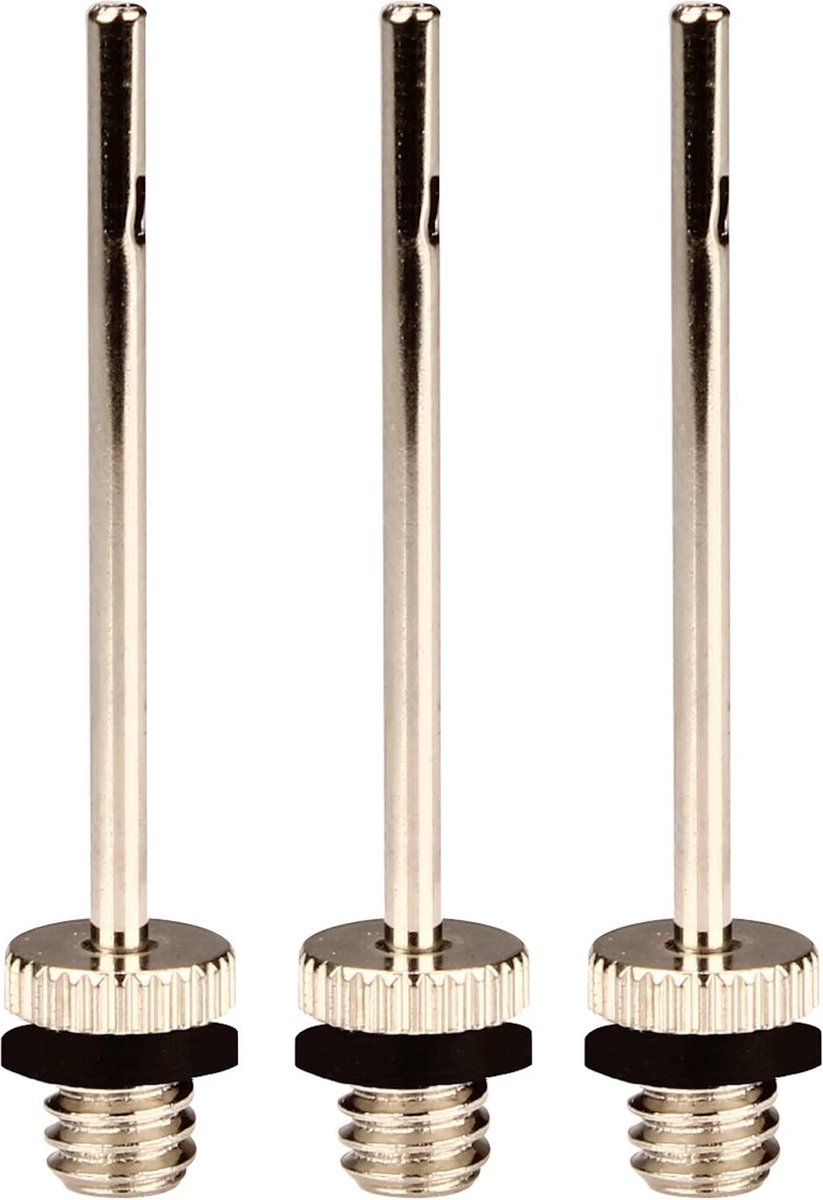 Agujas de bomba Avento - plata negro