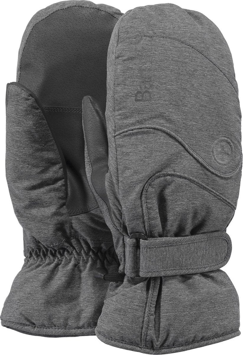 Barts basic skimitts wintersporthandschoenen unisex - donkergrijs - maat l