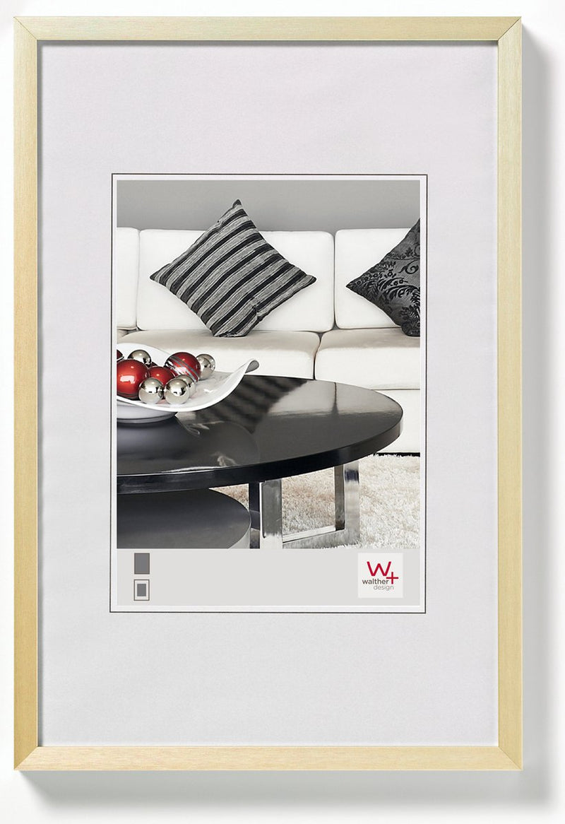 Sedia Walther - cornice per foto - dimensione foto 29,7x42 cm (din A3) - oro
