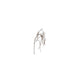 Ramo artificiale campo country in plastica marrone h32cm