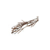 Ramo artificiale campo country in plastica marrone h32cm