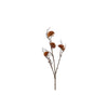 Fiore artificiale Countryfield elica arancione 75x13x6,5 cm