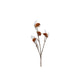 Countryfield flor artificial hélice naranja 75x13x6,5cm