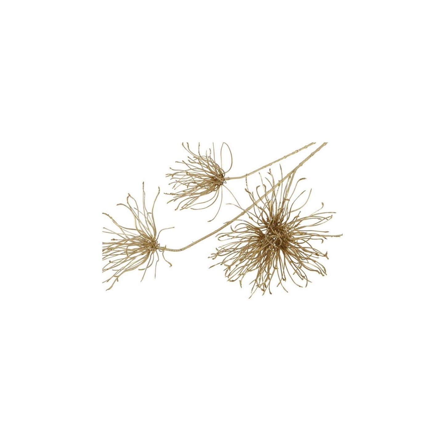 Fiore artificiale Countryfield grevillea oro 94x24x13cm