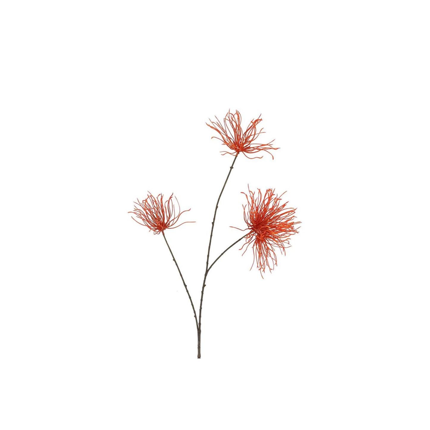 Fiore artificiale Countryfield grevillea arancione 94x24x13 cm