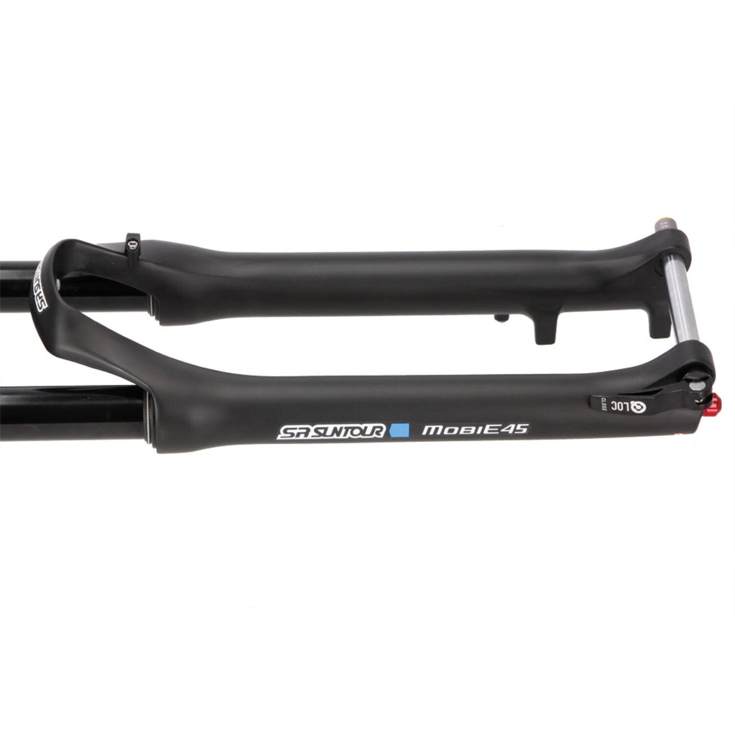 Srsuntour sr suntour - vork mobie 45 lor ds coil 700c 100mm tapered 15mm zwart