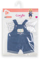 Salopette jeans per bambole Corolle con maglietta piccolo esploratore - 36 cm