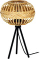 Eglo amsfield 1 tafellamp - e27 - 41 cm - zwart|hout