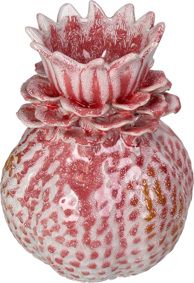 Vaso collezione HD gres rosa 17x17x22cm