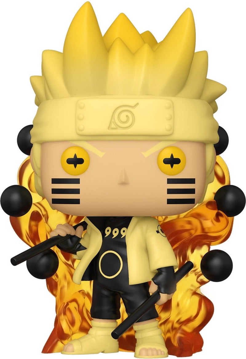 Funko naruto - ¡pop! Serie especializada en animación Naruto Six Path Sage (Glow) Figura coleccionable de 9 cm - Multicolores