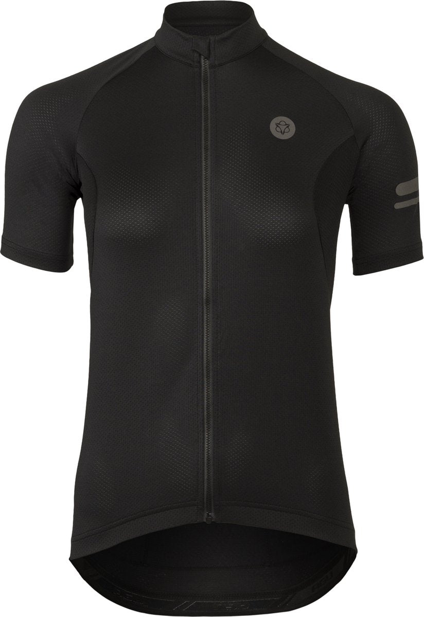 Agu core essential - fietsshirt - korte mouwen - dames - zwart - l