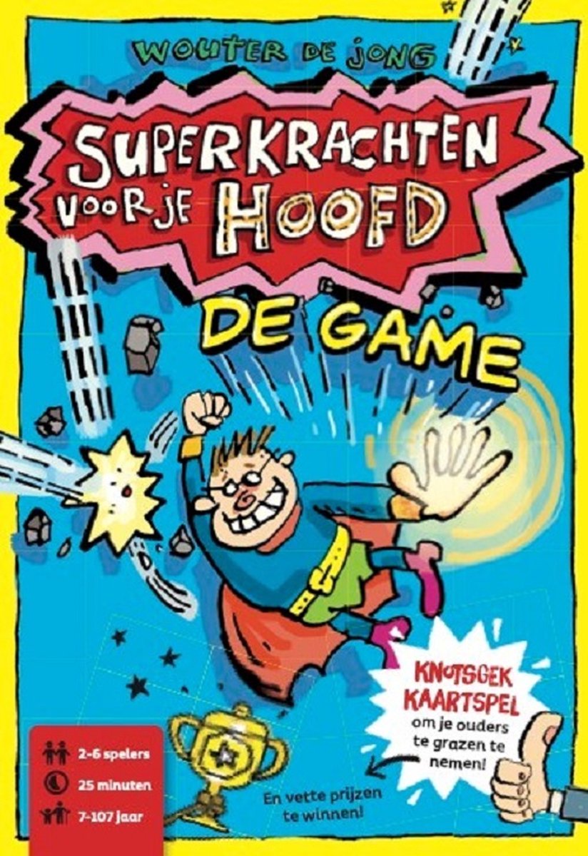 Superkrachten voor je hoofd : de game - educatief kaartspel