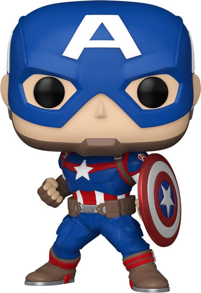 Funkopop! meraviglia: capitan america #1419 (nuovi classici)