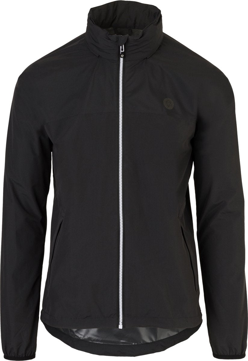 Agu go impermeable esencial - impermeable mujer hombre - impermeable transpirable e impermeable - chaqueta de ciclismo - negro - m