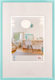 Walther new lifestyle - cornice in plastica - misura foto 30x45 cm - turchese