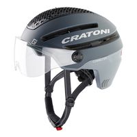 Cratoni Helm pendolare grigio Matt M-L