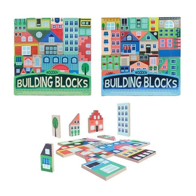 blocchi di costruzione in legno