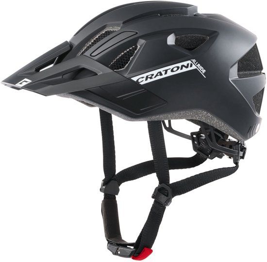 Casco Cratoni allride nero opaco uni