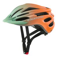 Casco Cratoni pacer jr. caqui-naranja mate s-m