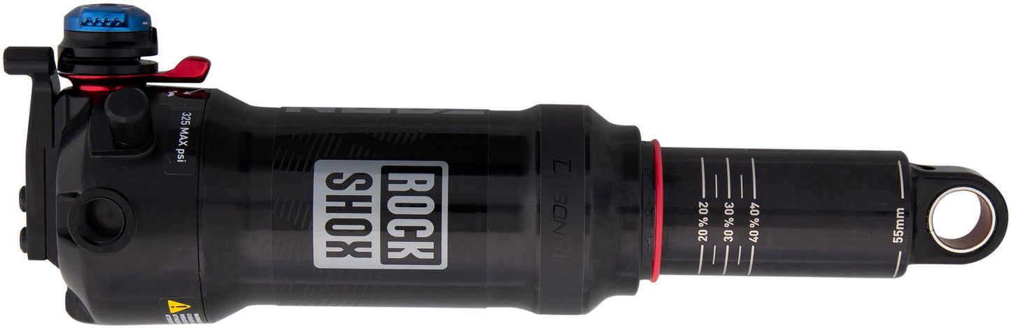 Rockshox schokdemper deluxe rlc3 rear skock rs del.nude rlc3 185 x 55mm